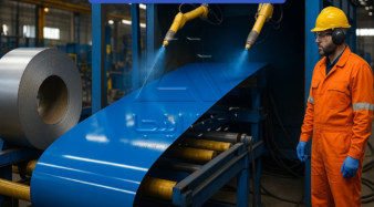 رنگ و پوشش نهایی ورق گالوانیزه