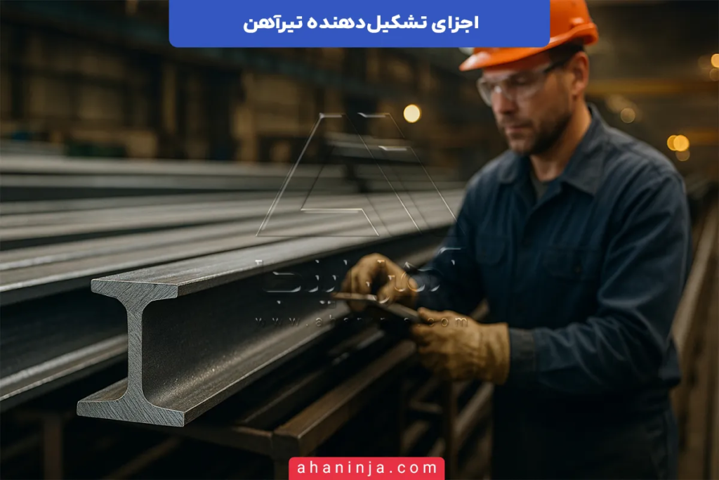 اجزای تشکیل دهنده تیرآهن