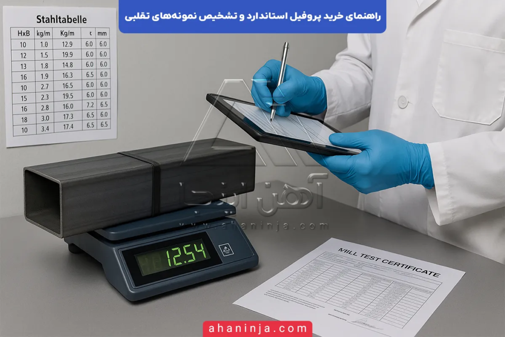 راهنمای خرید پروفیل استاندارد