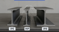تفاوت تیرآهن های IPE، INP و IPB