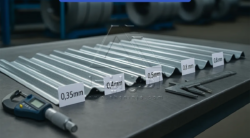 ضخامت ورق کرکره ای