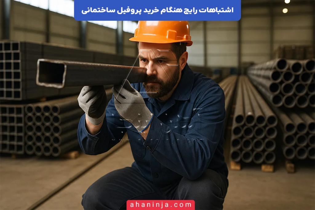 اشتباهات رایج در خرید پروفیل ساختمانی