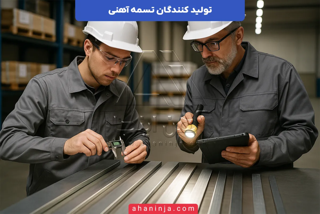 تولید کنندگان تسمه فولادی