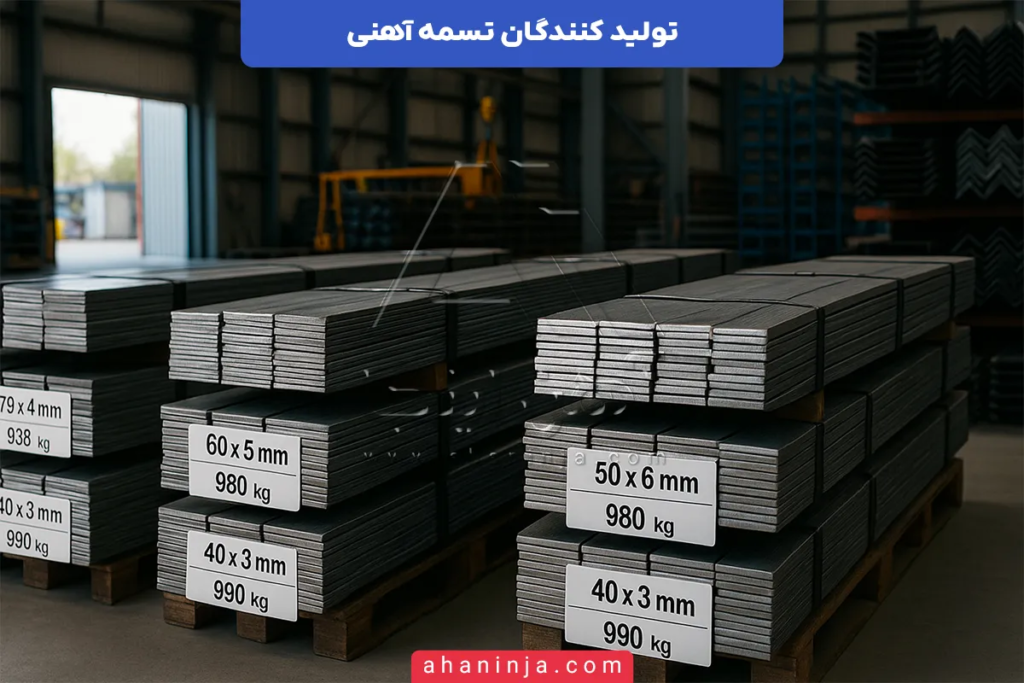 تولید کنندگان تسمه فولادی