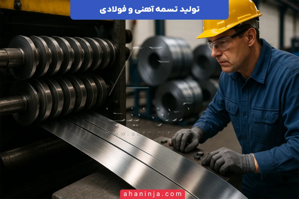 نحوه تولید تسمه آهنی و فولادی