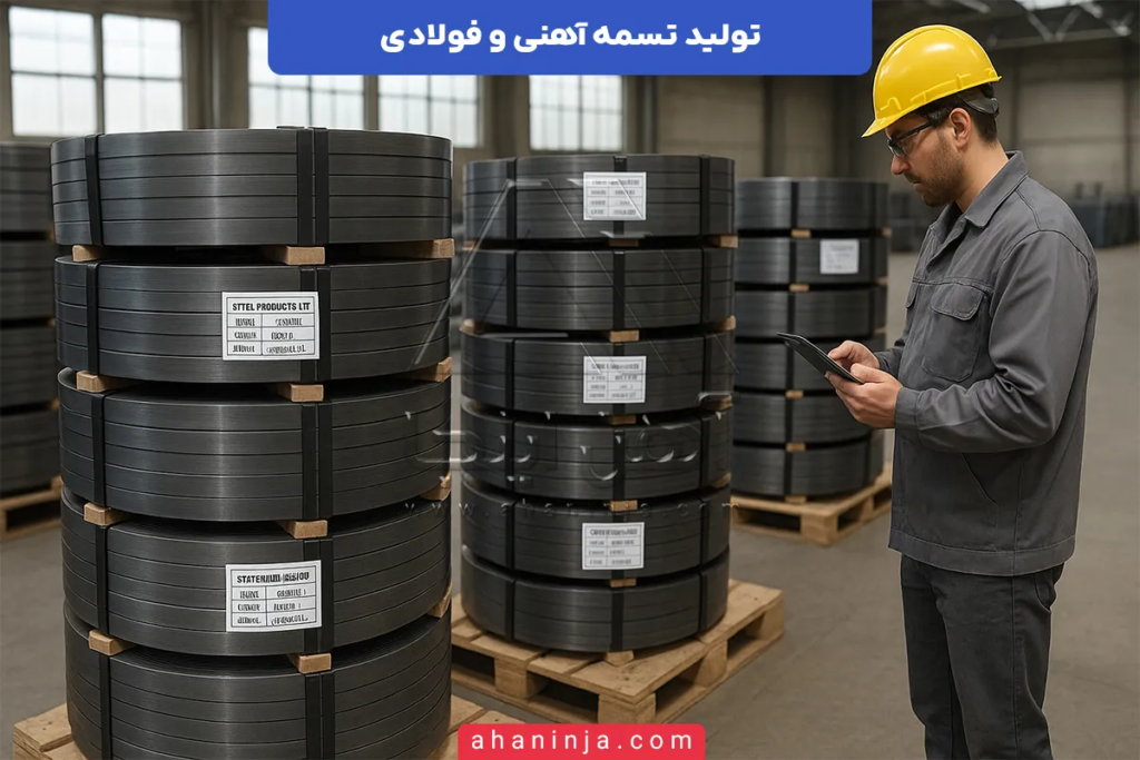 نحوه تولید تسمه آهنی و فولادی