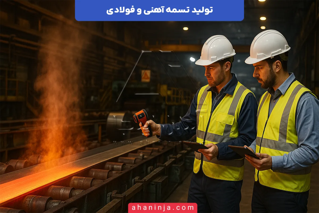 نحوه تولید تسمه آهنی و فولادی