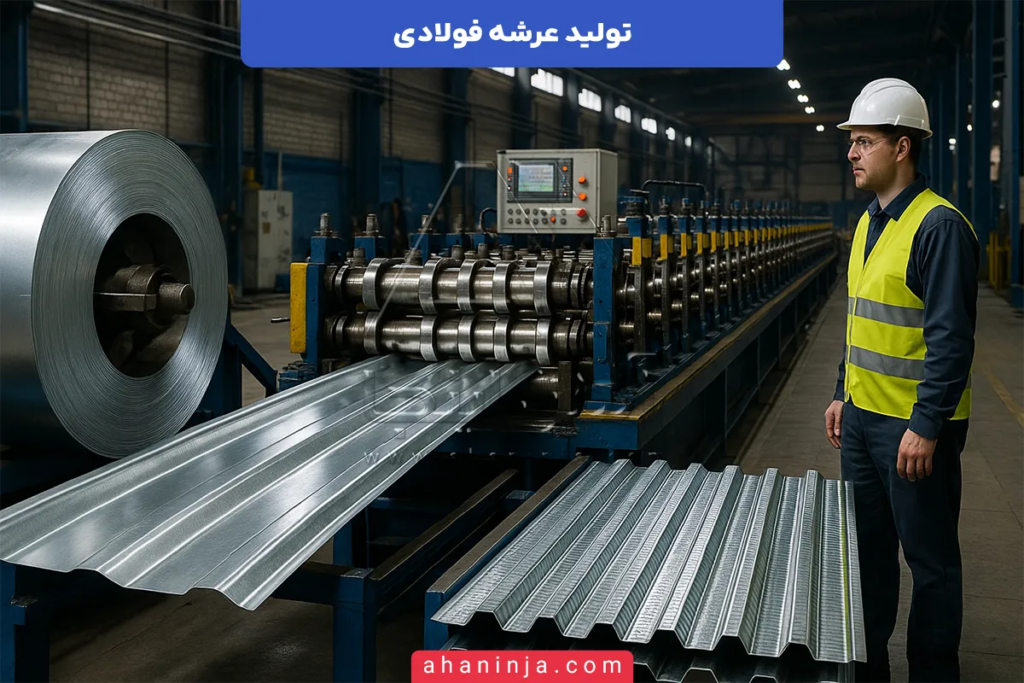 تولید عرشه فولادی