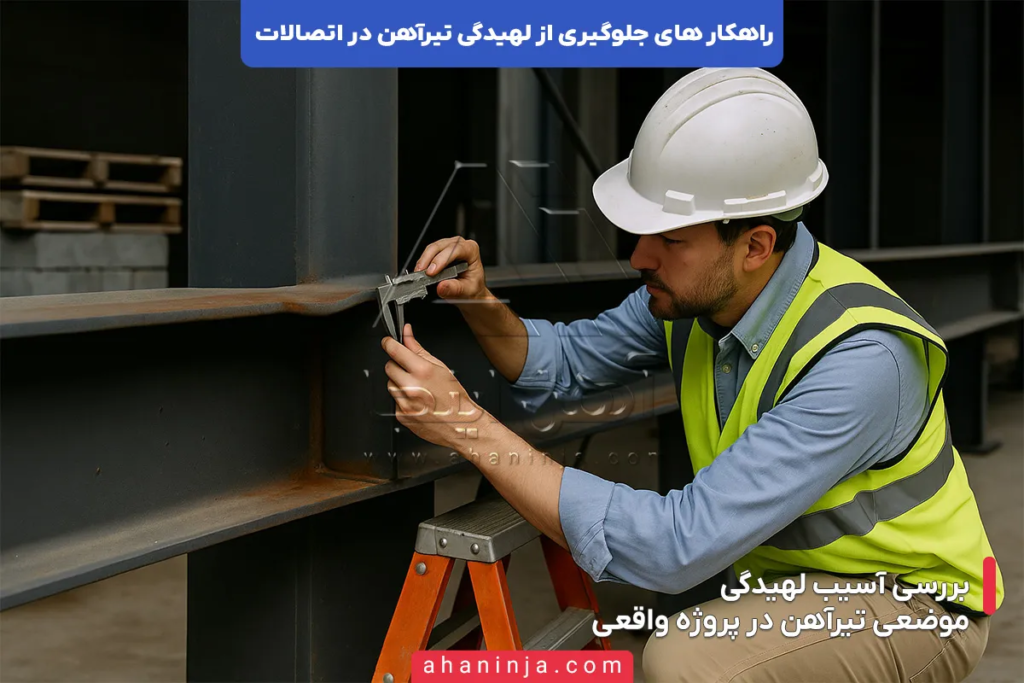 راهکار های جلوگیری از لهیدگی تیرآهن