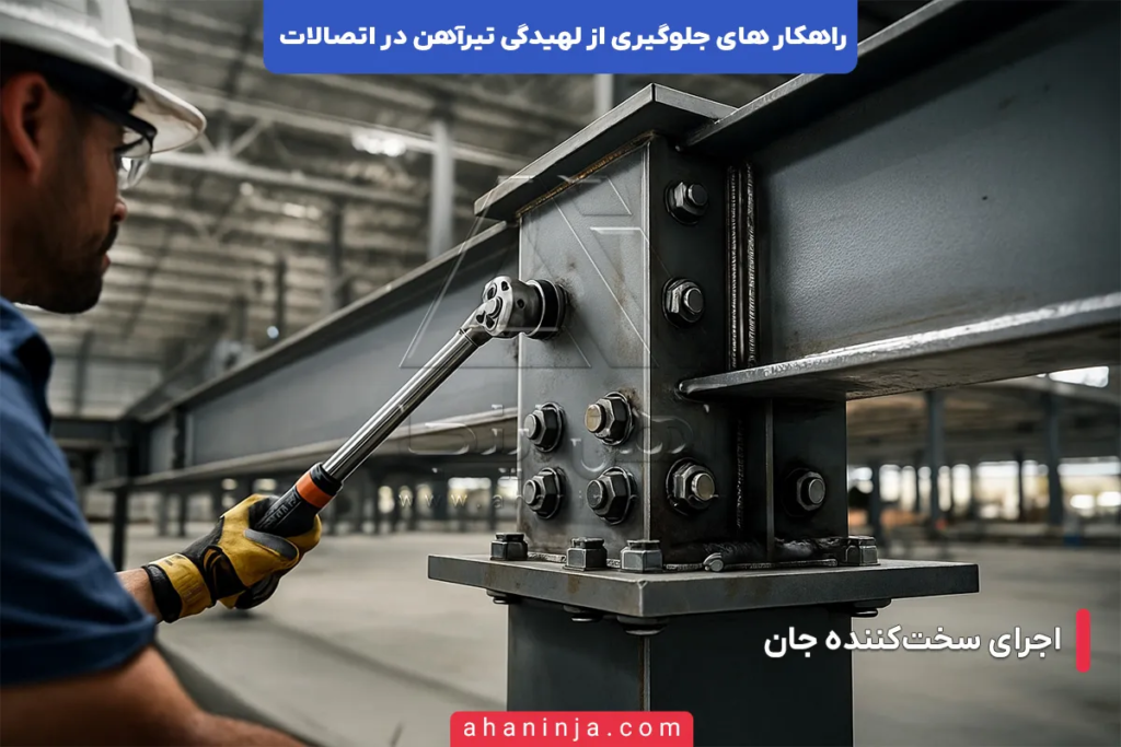 راهکار های جلوگیری از لهیدگی تیرآهن