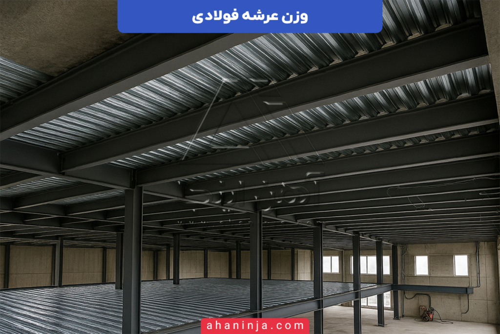 وزن عرشه فولادی