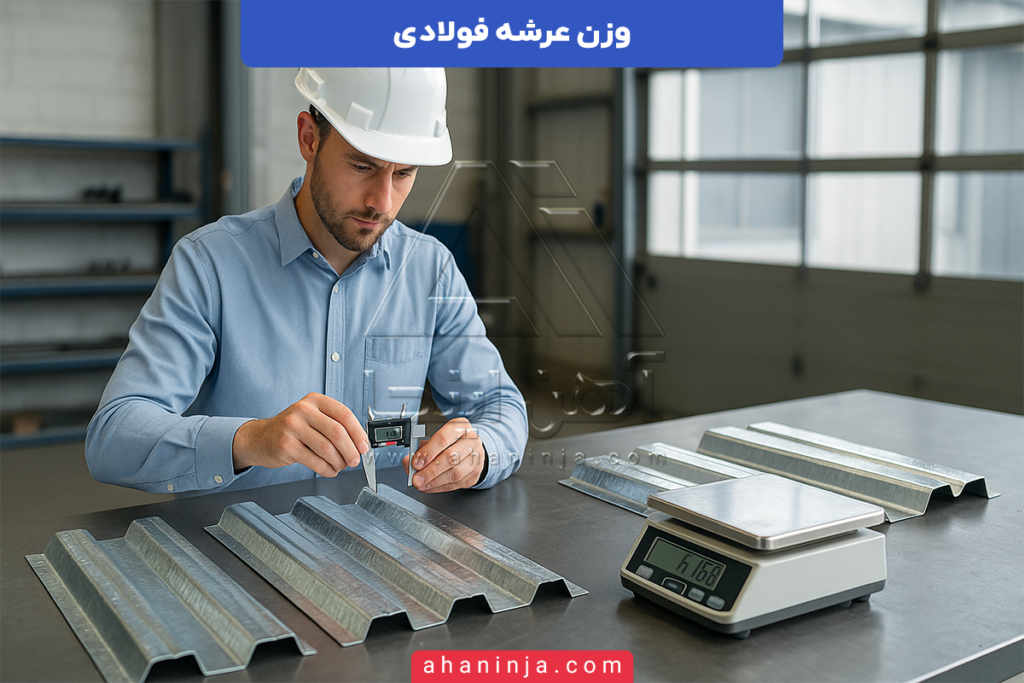 وزن عرشه فولادی