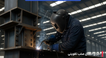 بهترین روش اتصال تیرآهن در دهانه های وسیع