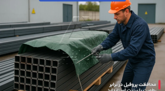 تاثیر روش نگهداری پروفیل بر دوام آن
