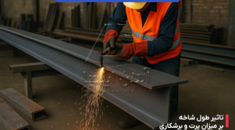 تاثیر طول شاخه تیرآهن بر هزینه های اجرا