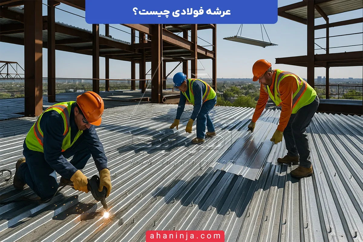 سقف عرشه فولادی چیست؟