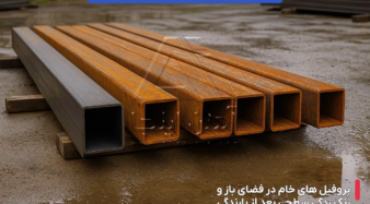 چرا پروفیل زود زنگ می زند؟