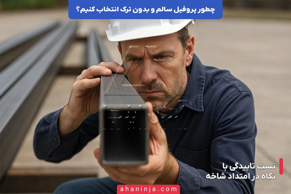 چطور پروفیل سالم و بدون ترک انتخاب کنیم؟