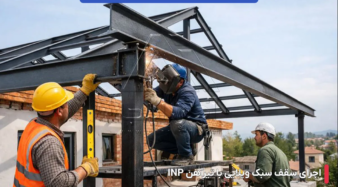 تیرآهن INP برای چه سقف‌ هایی انتخاب بهتری است؟