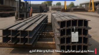 تیپ بندی بار تیرآهن