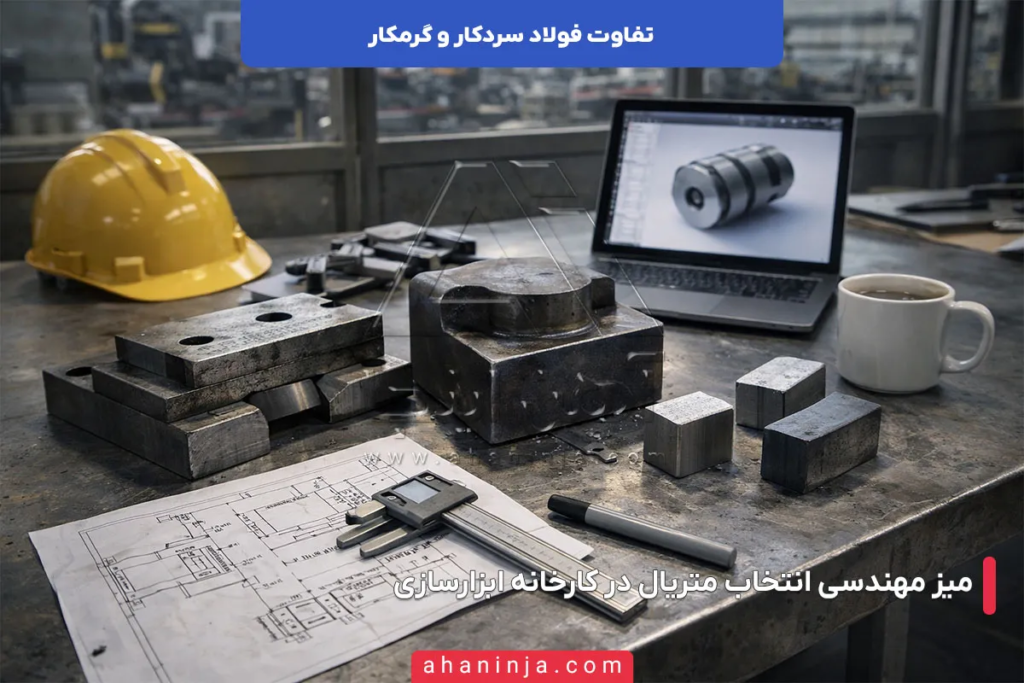 تفاوت فولاد سردکار و گرمکار، راهنمای کامل کاربردها و مشخصات 4 تفاوت فولاد سردکار و گرمکار