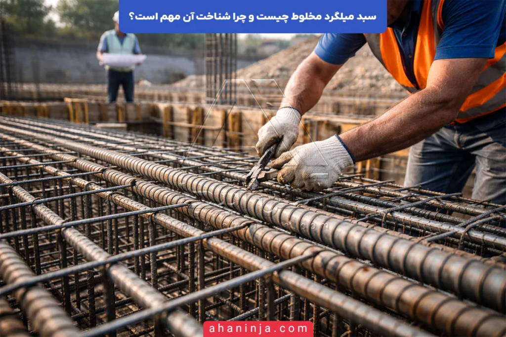 سبد میلگرد مخلوط چیست؟