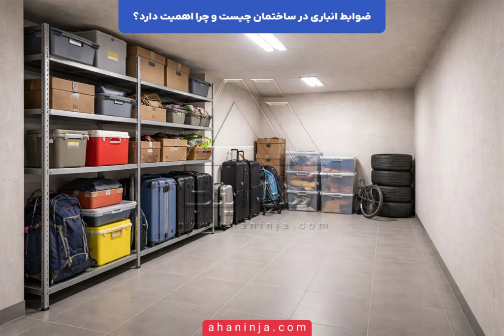 ضوابط انباری در ساختمان چیست و چرا اهمیت دارد؟ 3 ضوابط انباری در ساختمان