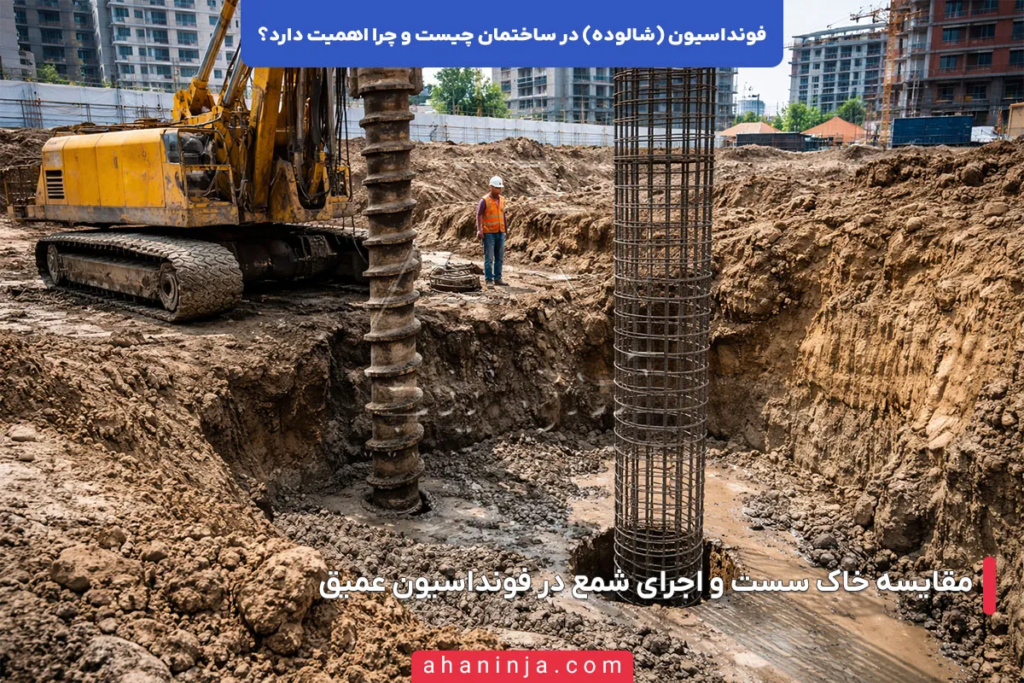 فونداسیون (شالوده) در ساختمان چیست؟