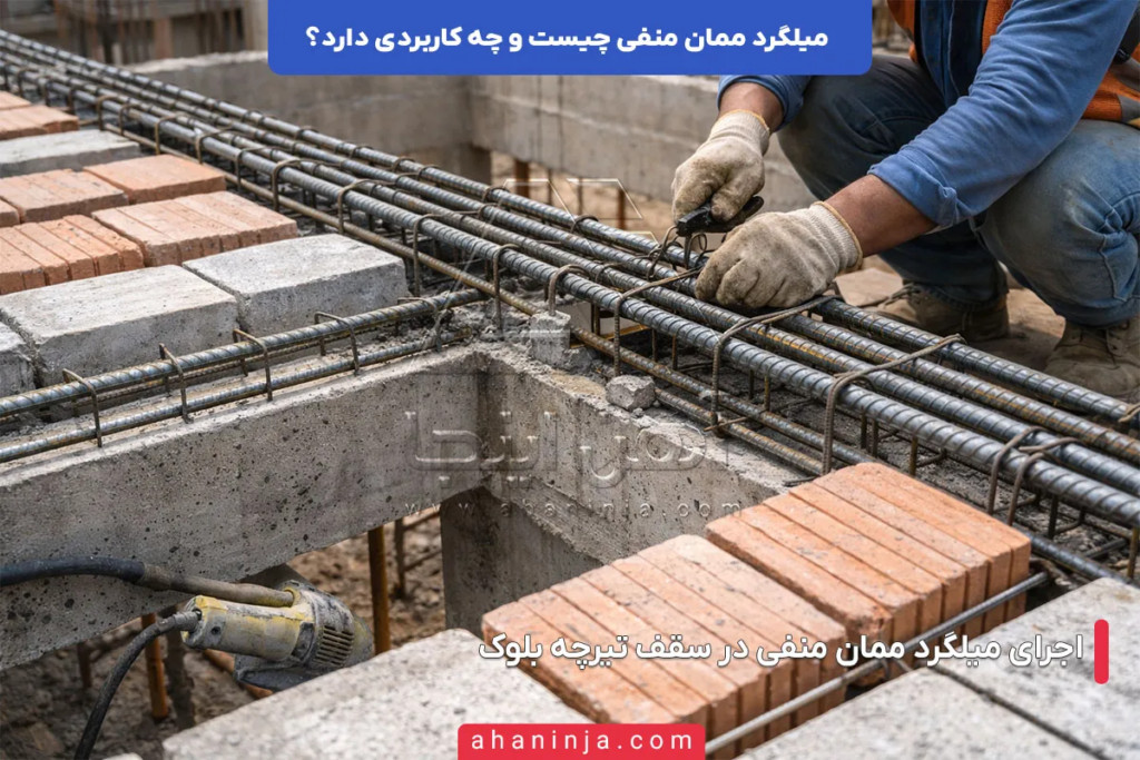 میلگرد ممان منفی چیست و چه کاربردی دارد؟ 4 میلگرد ممان منفی چیست؟