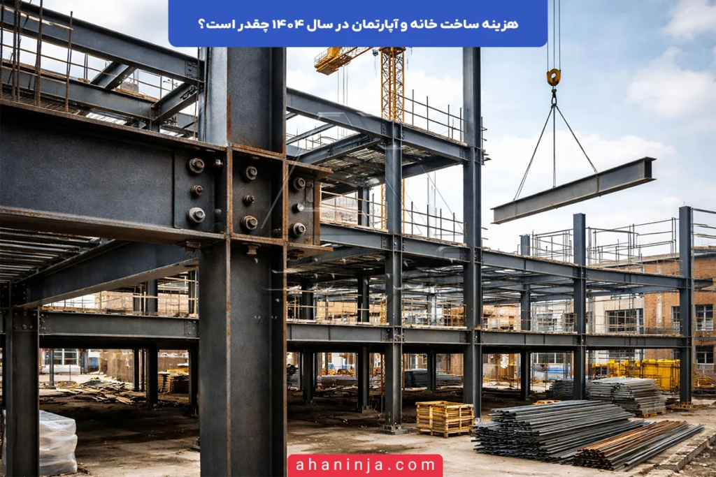 هزینه ساخت خانه و آپارتمان در سال 1404
