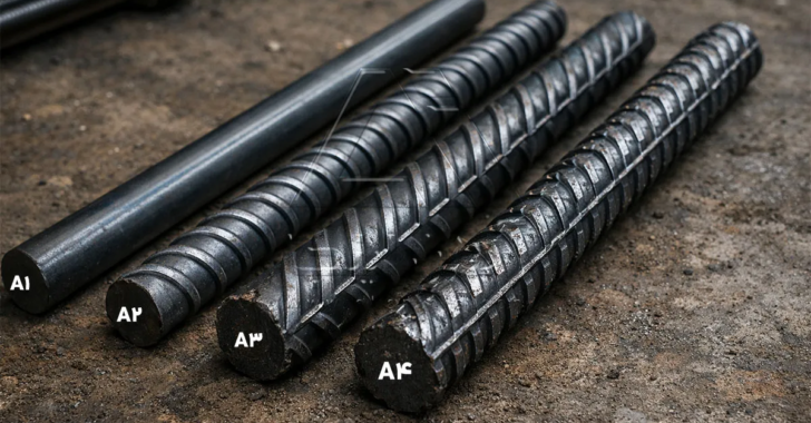 تفاوت انواع میلگرد a1 ،a2 ،a3 ،a4