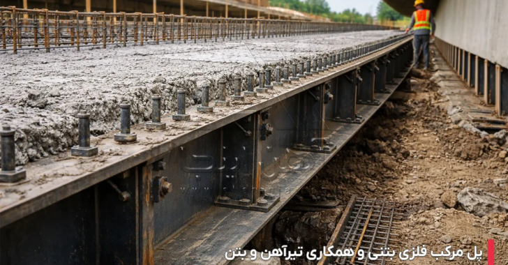 کاربرد تیرآهن در پل سازی
